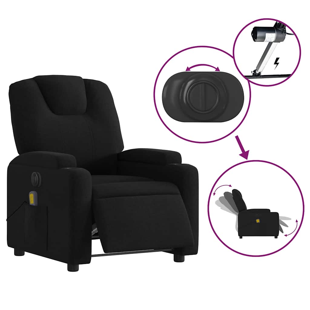 8721012180109_g_en_hd_4 vidaXL Electric Massage Recliner Chair Black Fabric - Image 6