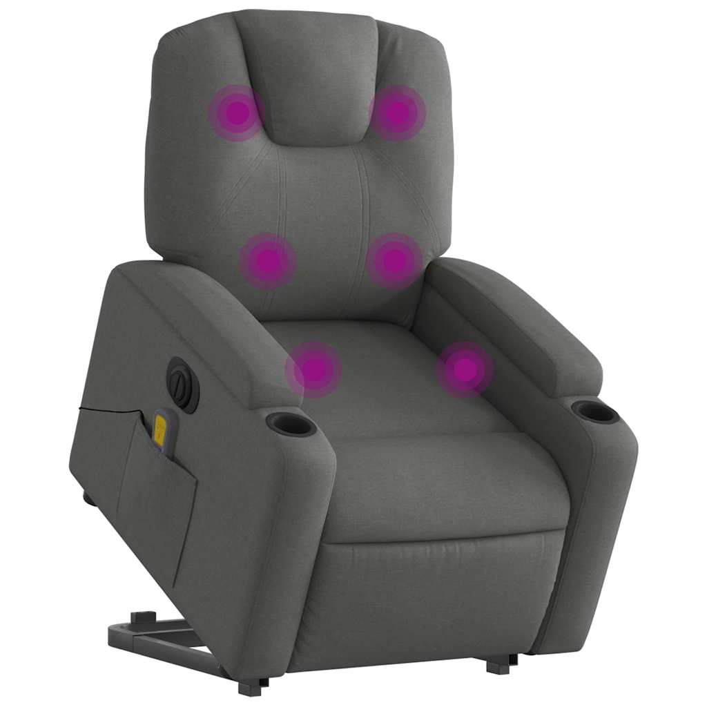 8721012180253_g_en_hd_1 vidaXL Electric Stand up Massage Recliner Chair Dark Grey Fabric - Image 3