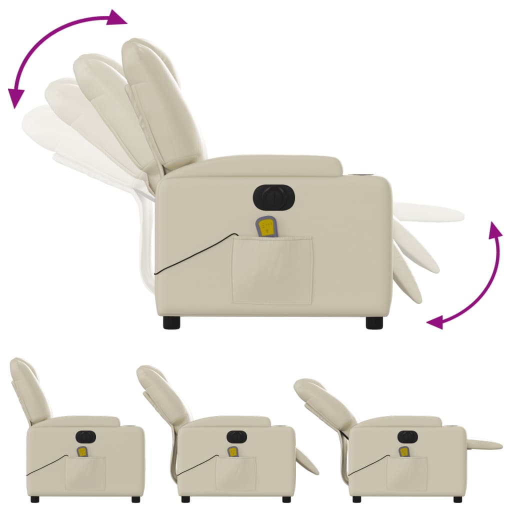 8721012180383_g_en_hd_4 vidaXL Electric Massage Recliner Chair Cream Faux Leather - Image 6