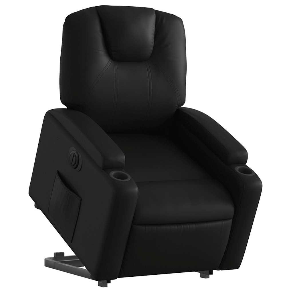 8721012180468_g_en_hd_1 vidaXL Electric Stand up Recliner Chair Black Faux Leather - Image 3