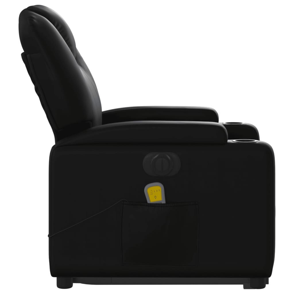 8721012180499_g_en_hd_7 vidaXL Electric Stand up Massage Recliner Chair Black Faux Leather - Image 9