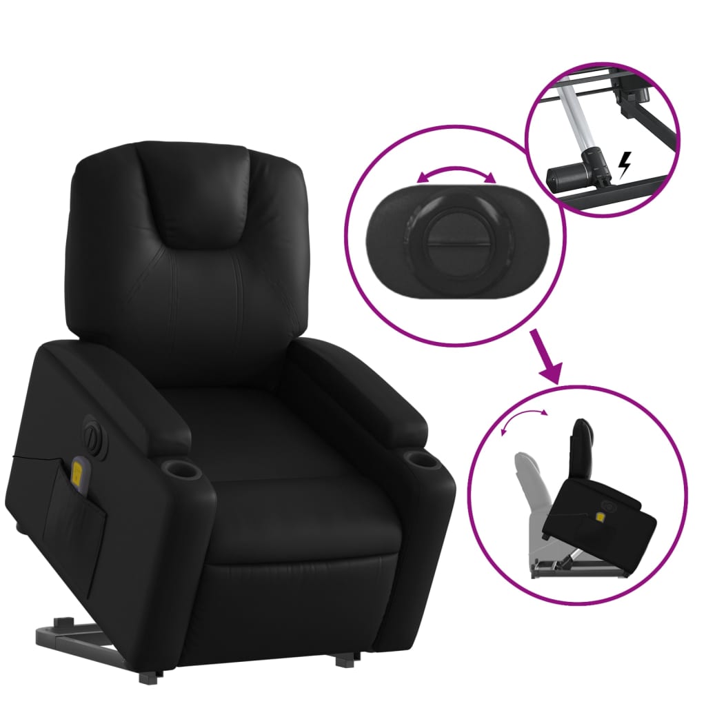 8721012180499_g_en_hd_8 vidaXL Electric Stand up Massage Recliner Chair Black Faux Leather - Image 10
