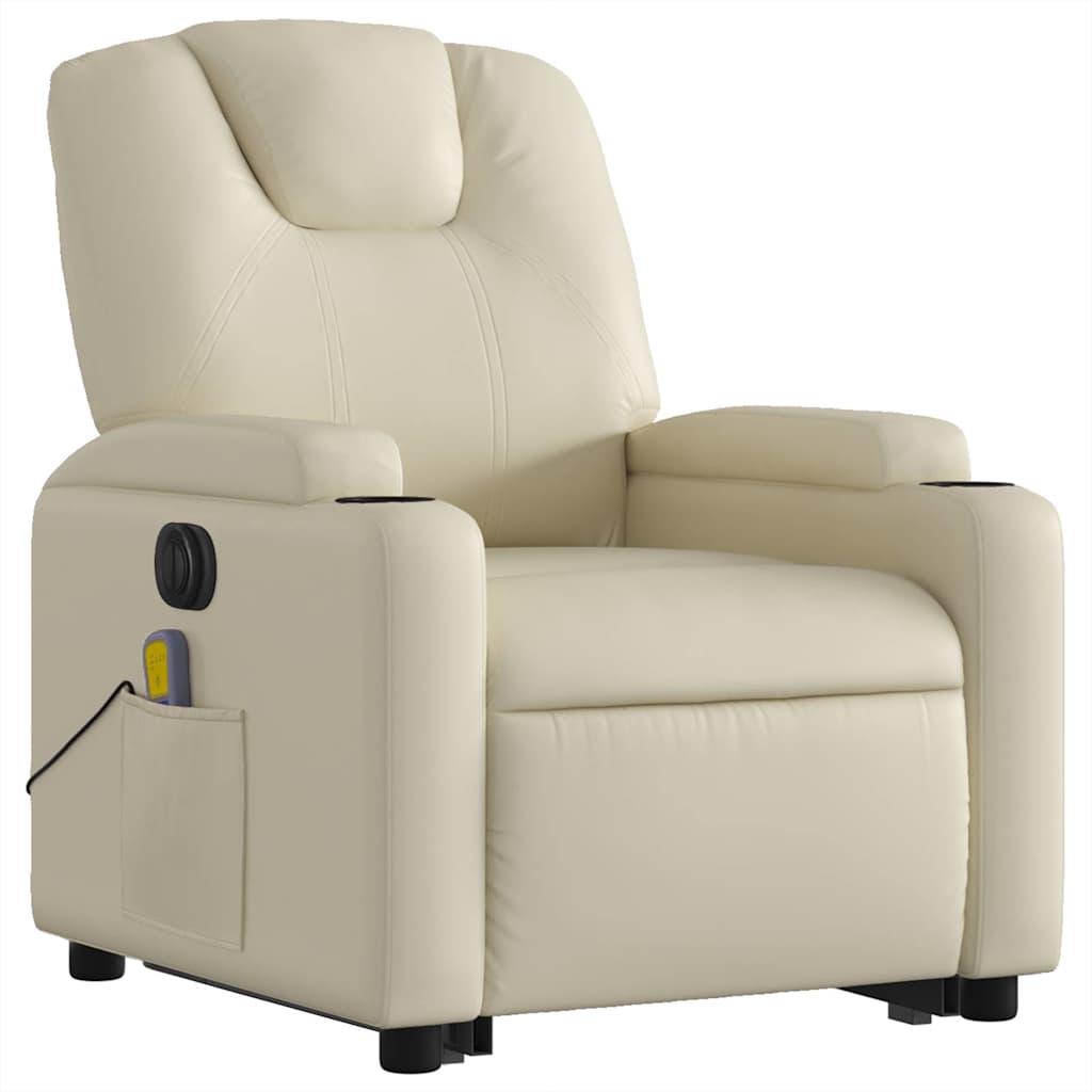 8721012180505_g_en_hd_2 vidaXL Electric Stand up Massage Recliner Chair Cream Faux Leather - Image 4