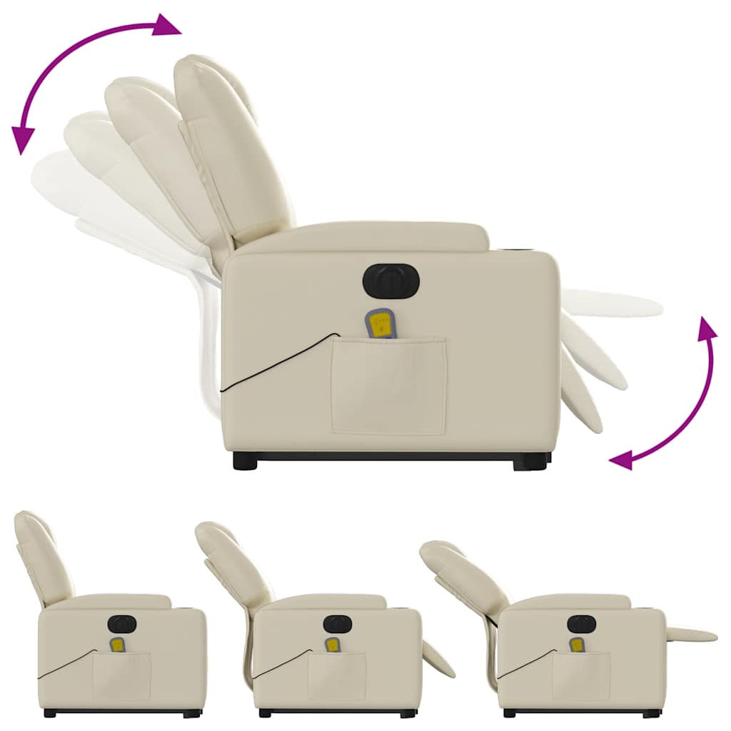 8721012180505_g_en_hd_5 vidaXL Electric Stand up Massage Recliner Chair Cream Faux Leather - Image 7