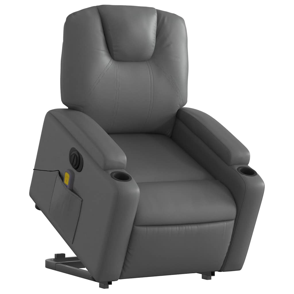 8721012180512_g_en_hd_1 vidaXL Electric Stand up Massage Recliner Chair Grey Faux Leather - Image 3