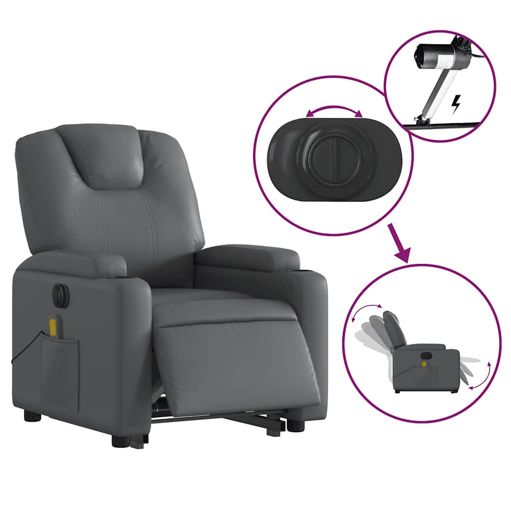 8721012180512_g_en_hd_4 vidaXL Electric Stand up Massage Recliner Chair Grey Faux Leather - Image 6