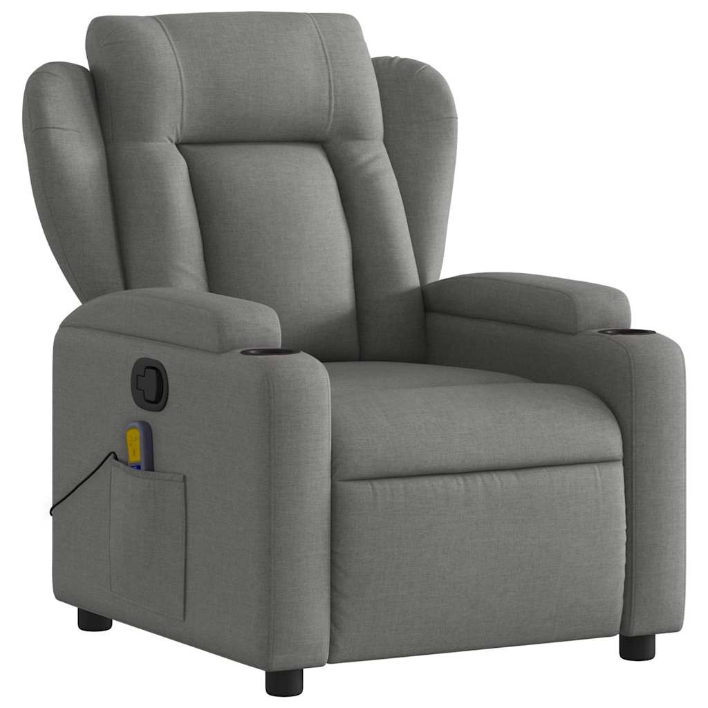 8721012180574_g_en_hd_1 vidaXL Massage Recliner Chair Dark Grey Fabric - Image 3