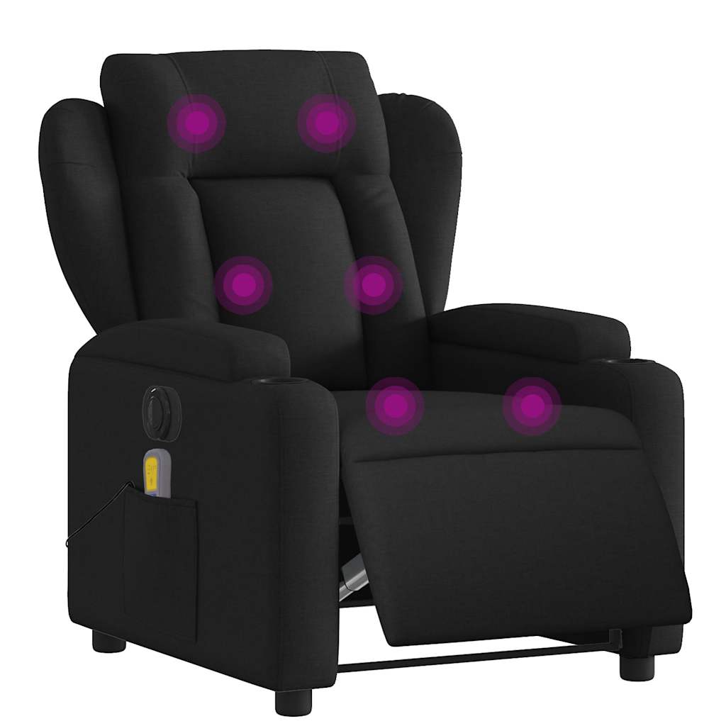 8721012180666_g_en_hd_1 vidaXL Electric Massage Recliner Chair Black Fabric - Image 3