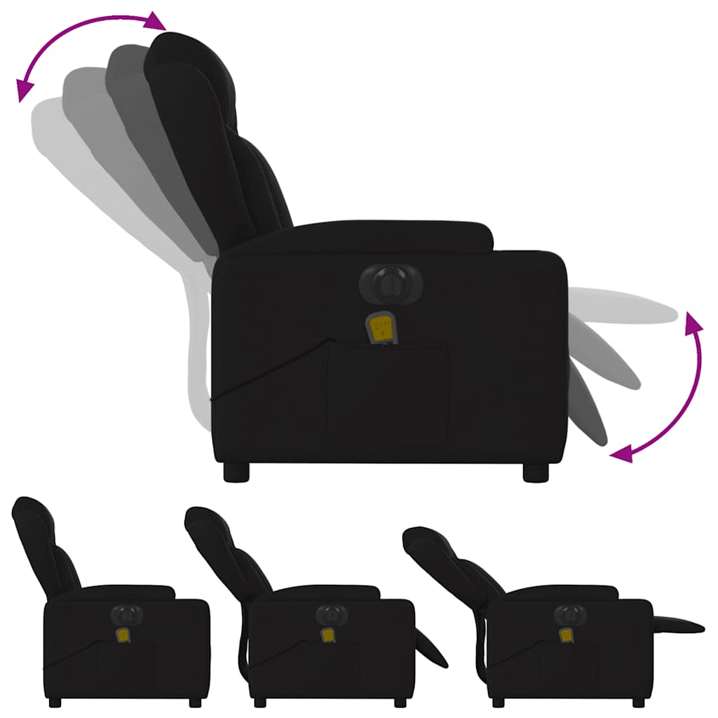 8721012180666_g_en_hd_5 vidaXL Electric Massage Recliner Chair Black Fabric - Image 7