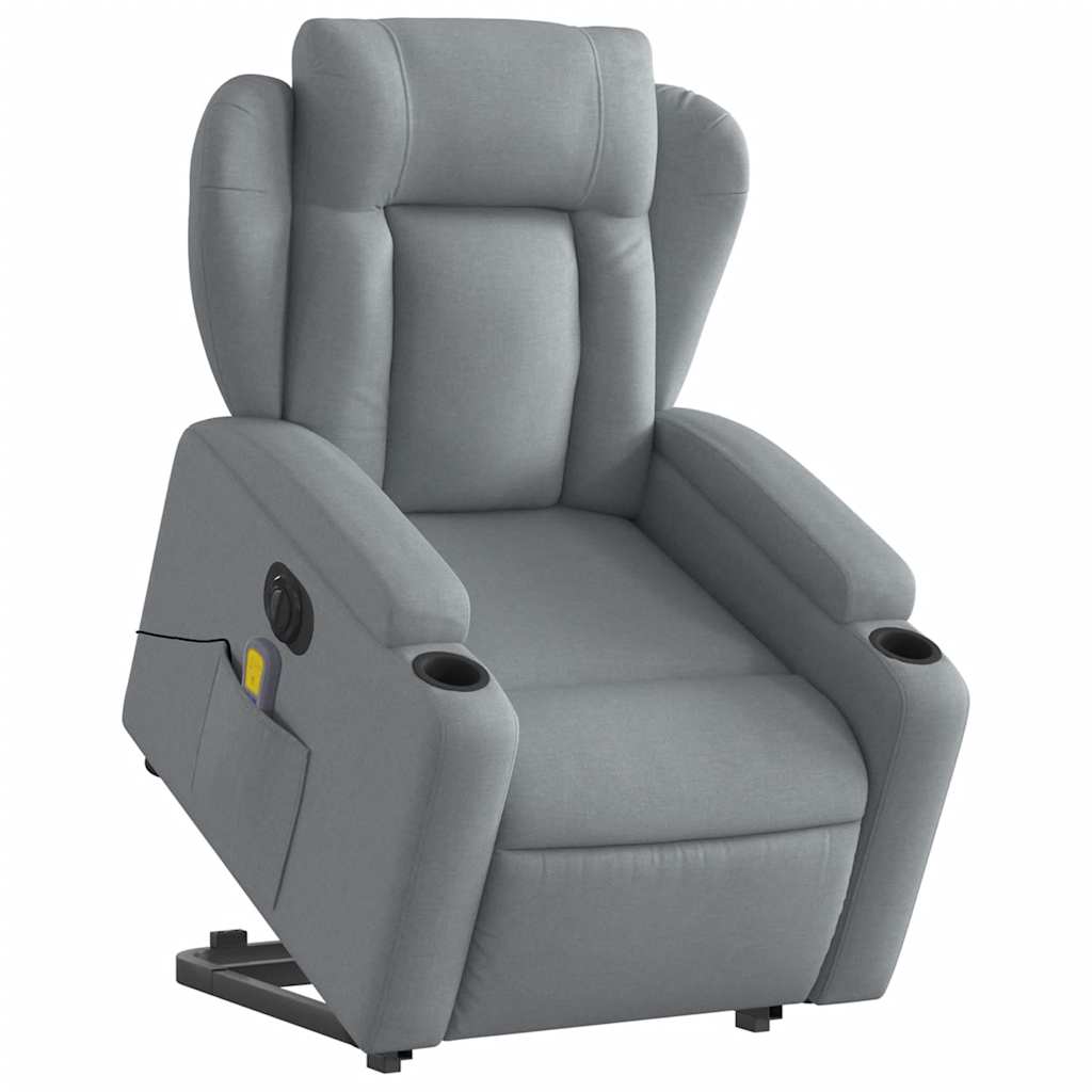 8721012180802_g_en_hd_1 vidaXL Electric Stand up Massage Recliner Chair Light Grey Fabric - Image 3