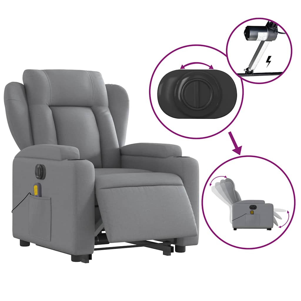 8721012180802_g_en_hd_4 vidaXL Electric Stand up Massage Recliner Chair Light Grey Fabric - Image 6