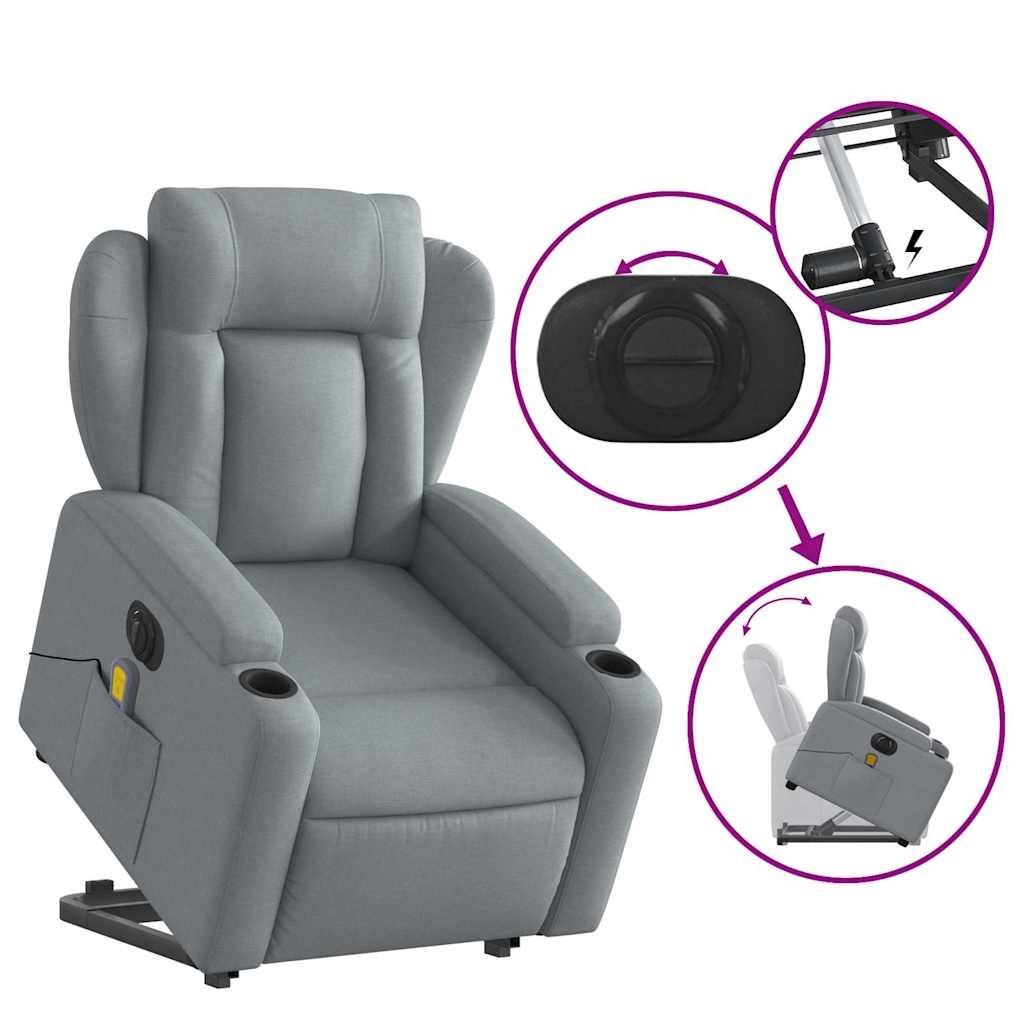 8721012180802_g_en_hd_9 vidaXL Electric Stand up Massage Recliner Chair Light Grey Fabric - Image 11