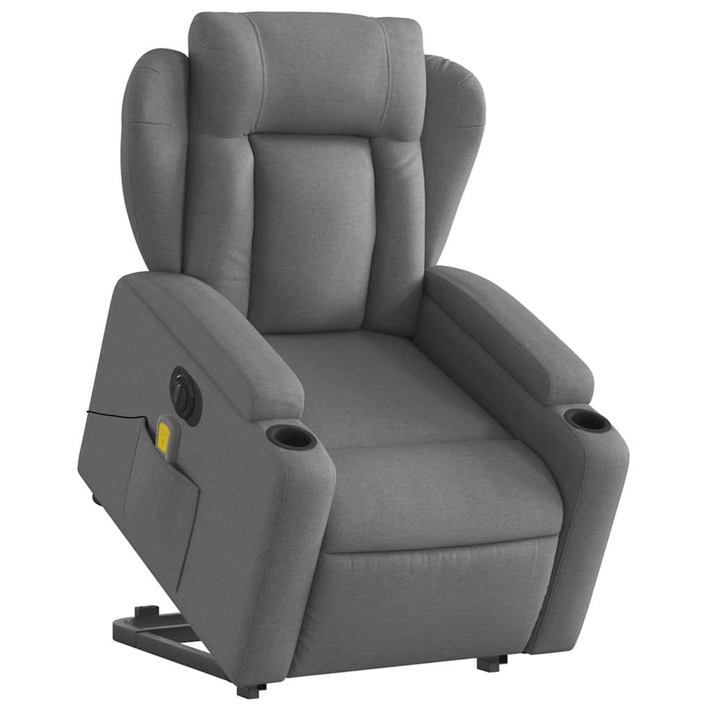 8721012180819_g_en_hd_1 vidaXL Electric Stand up Massage Recliner Chair Dark Grey Fabric - Image 3