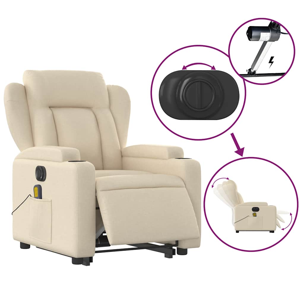 8721012180833_g_en_hd_4 vidaXL Electric Stand up Massage Recliner Chair Cream Fabric - Image 6