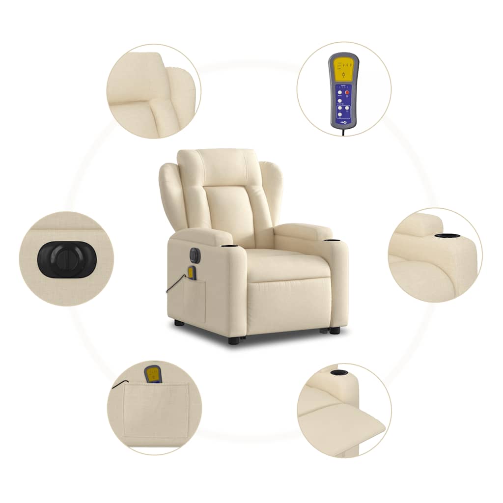 8721012180833_g_en_hd_6 vidaXL Electric Stand up Massage Recliner Chair Cream Fabric - Image 8