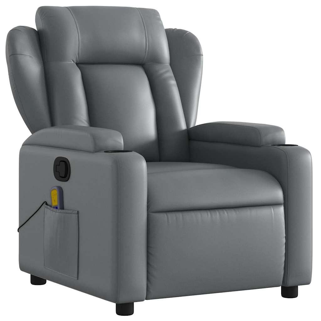 8721012180864_g_en_hd_1 vidaXL Massage Recliner Chair Grey Faux Leather - Image 3