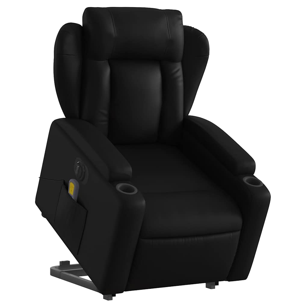 8721012180932_g_en_hd_1 vidaXL Electric Stand up Massage Recliner Chair Black Faux Leather - Image 3
