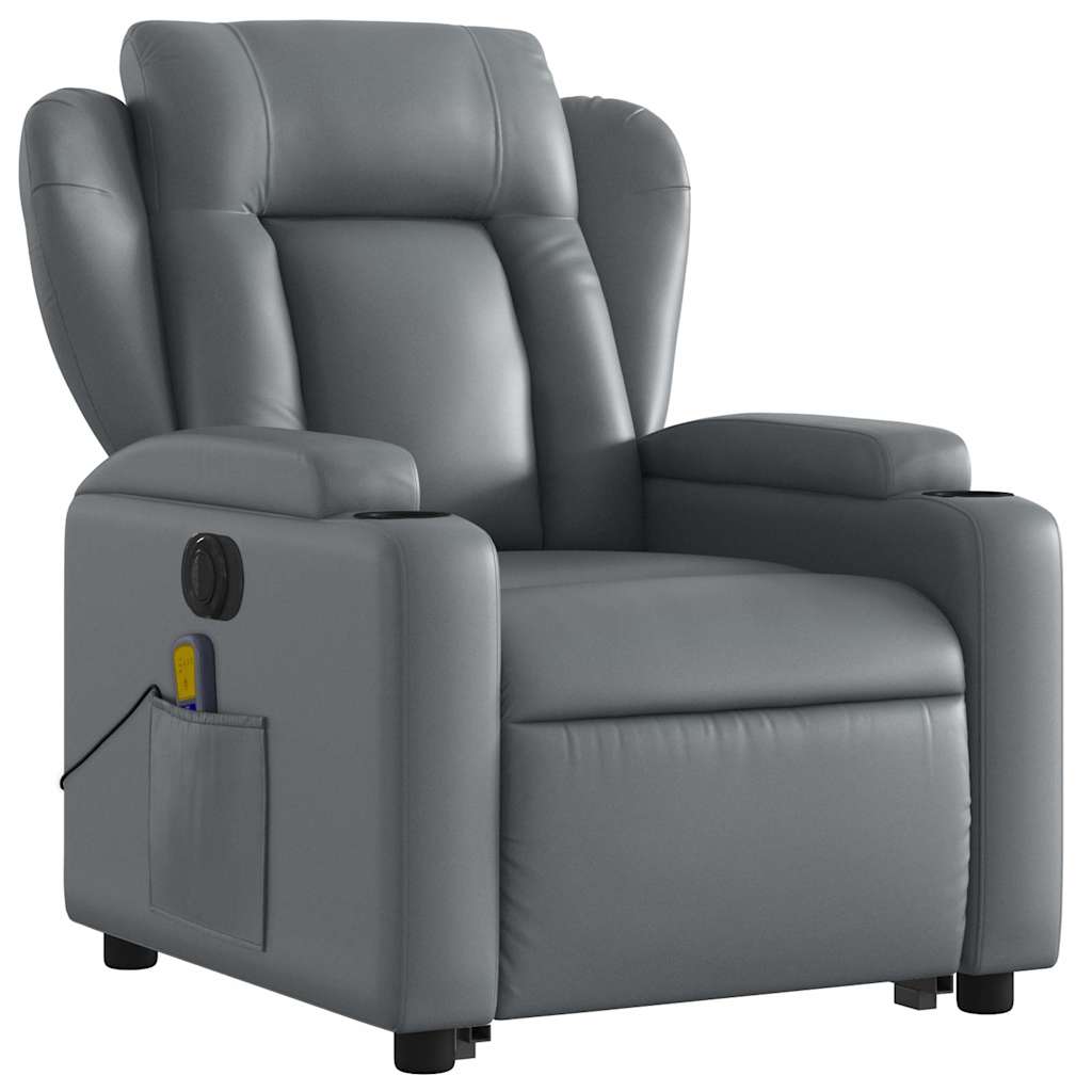 8721012180956_g_en_hd_1 vidaXL Electric Stand up Massage Recliner Chair Grey Faux Leather - Image 3