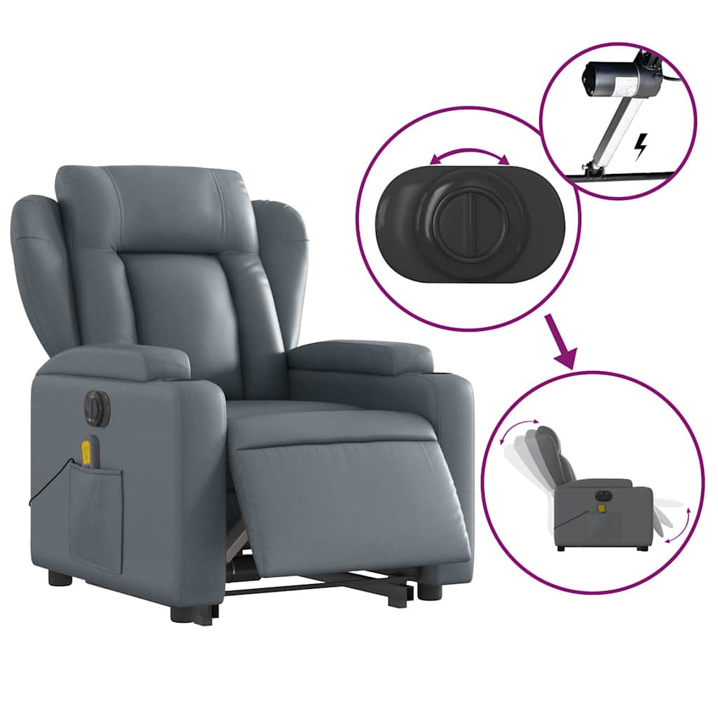 8721012180956_g_en_hd_3 vidaXL Electric Stand up Massage Recliner Chair Grey Faux Leather - Image 5