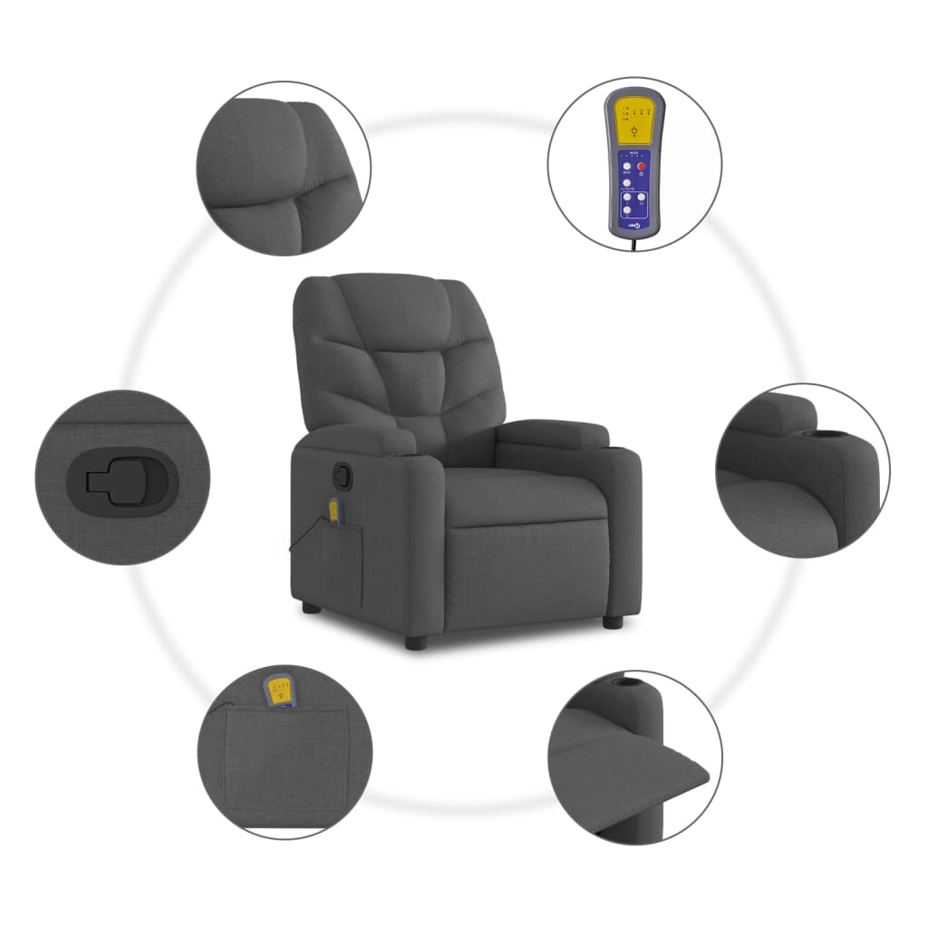 8721012181014_g_en_hd_4 vidaXL Massage Recliner Chair Dark Grey Fabric - Image 6