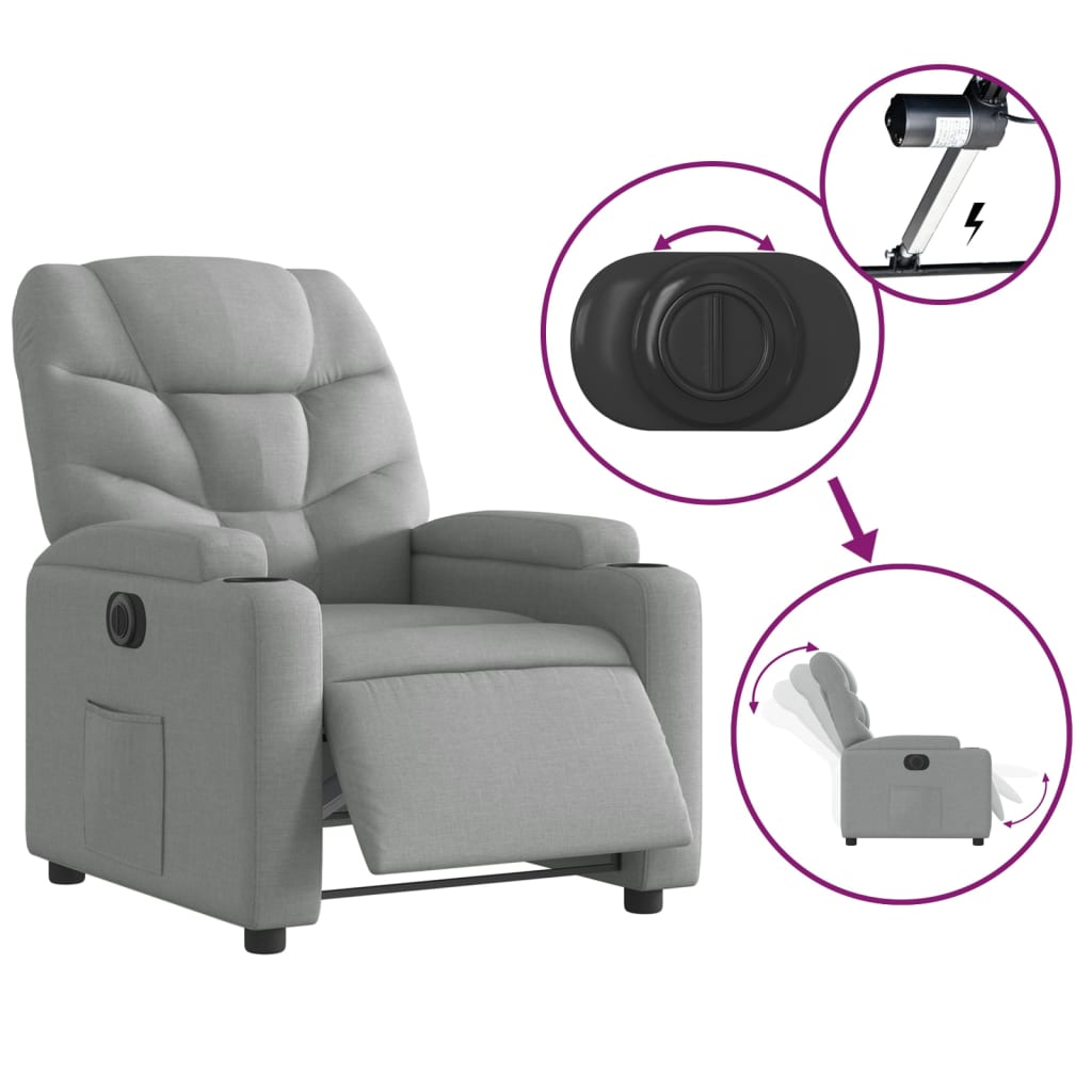 8721012181045_g_en_hd_3 vidaXL Electric Recliner Chair Light Grey Fabric - Image 5