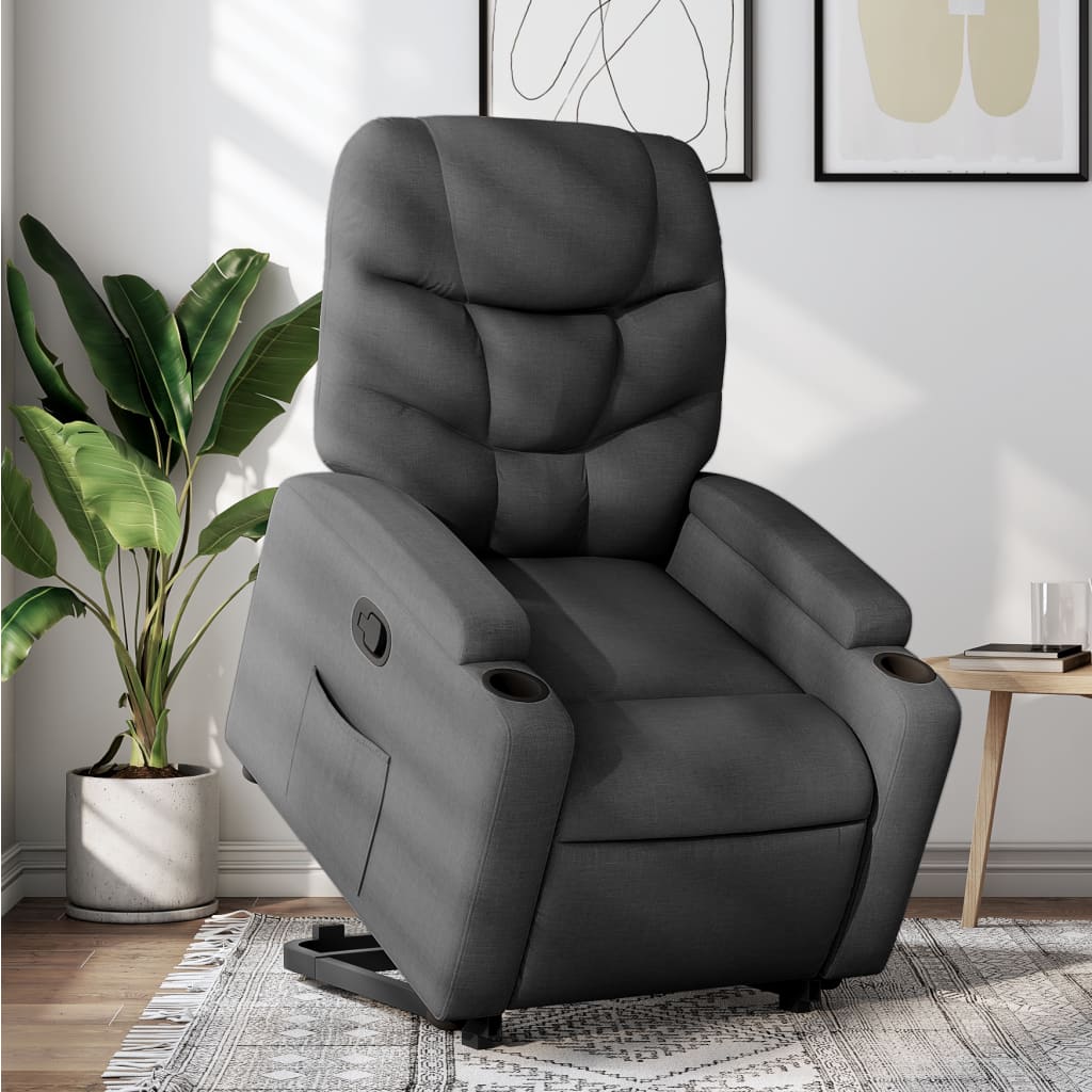 8721012181137_m_en_hd_1 vidaXL Stand up Recliner Chair Dark Grey Fabric - Image 1