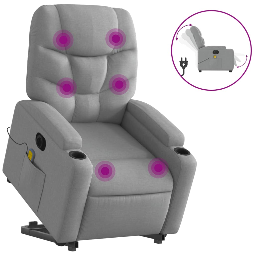 8721012181243_a_en_hd_1 vidaXL Electric Stand up Massage Recliner Chair Light Grey Fabric - Image 2