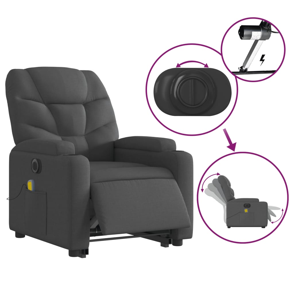 8721012181250_g_en_hd_4 vidaXL Electric Stand up Massage Recliner Chair Dark Grey Fabric - Image 6