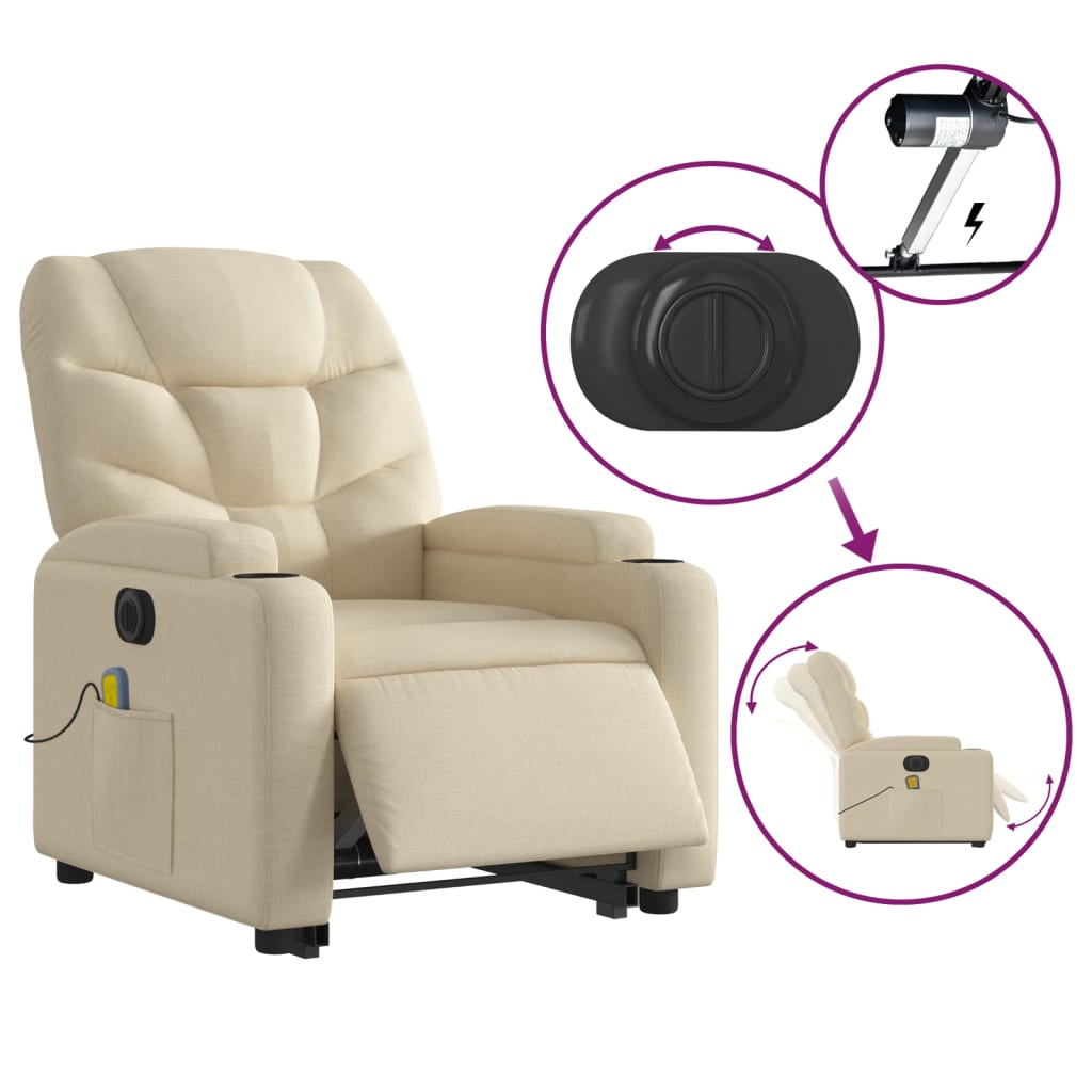 8721012181274_g_en_hd_3 vidaXL Electric Stand up Massage Recliner Chair Cream Fabric - Image 5