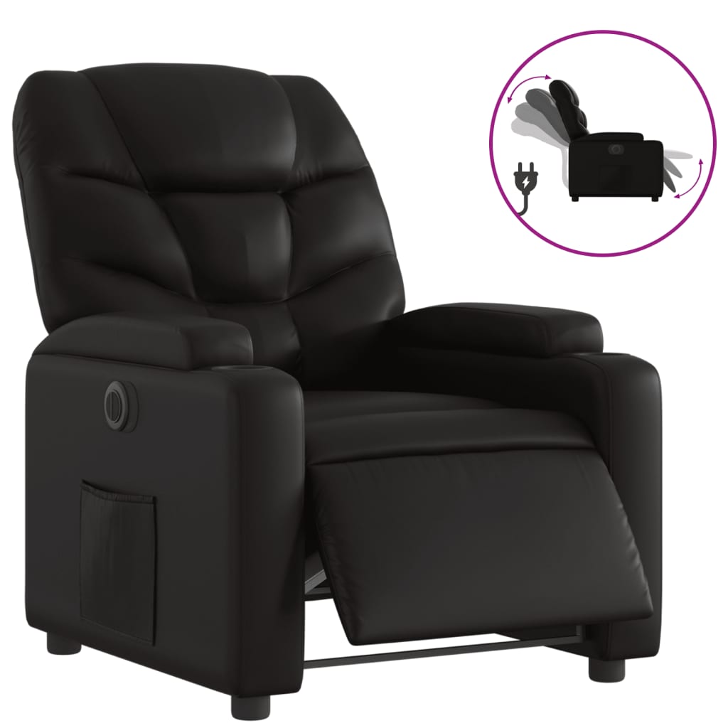 8721012181342_a_en_hd_1 vidaXL Electric Recliner Chair Black Faux Leather - Image 2