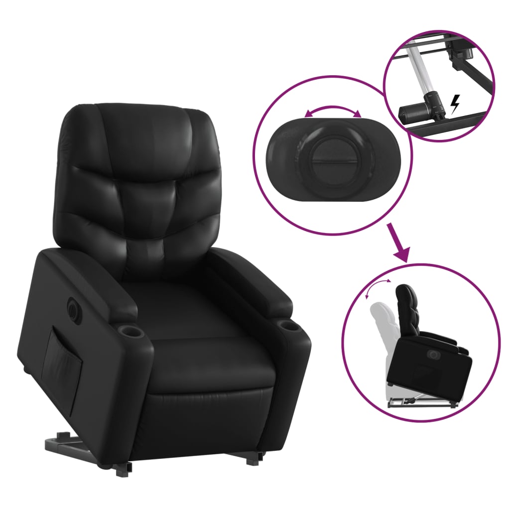 8721012181465_g_en_hd_9 vidaXL Electric Stand up Recliner Chair Black Faux Leather - Image 11