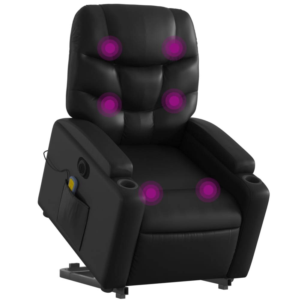 8721012181496_g_en_hd_1 vidaXL Electric Stand up Massage Recliner Chair Black Faux Leather - Image 3