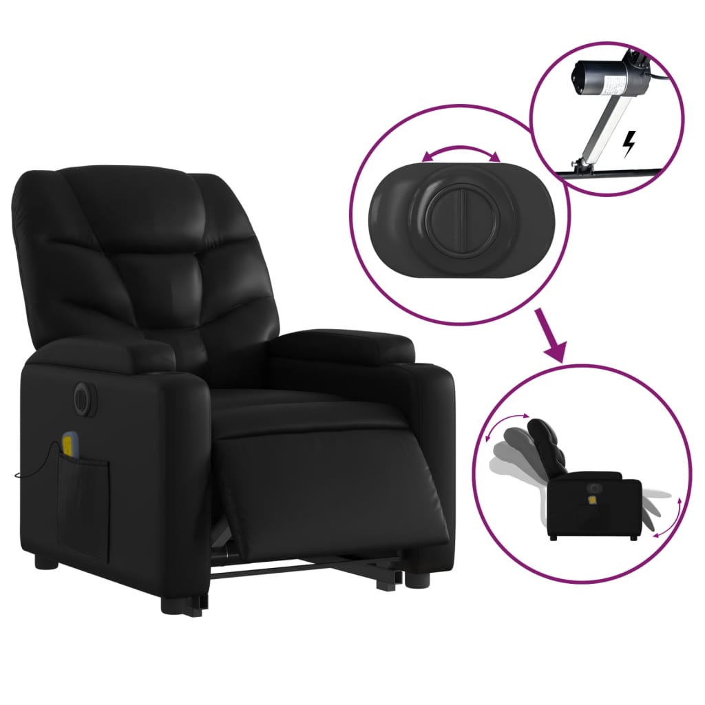 8721012181496_g_en_hd_4 vidaXL Electric Stand up Massage Recliner Chair Black Faux Leather - Image 6