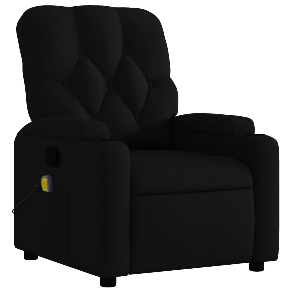 8721012181540_g_en_hd_1 vidaXL Massage Recliner Chair Black Fabric - Image 3