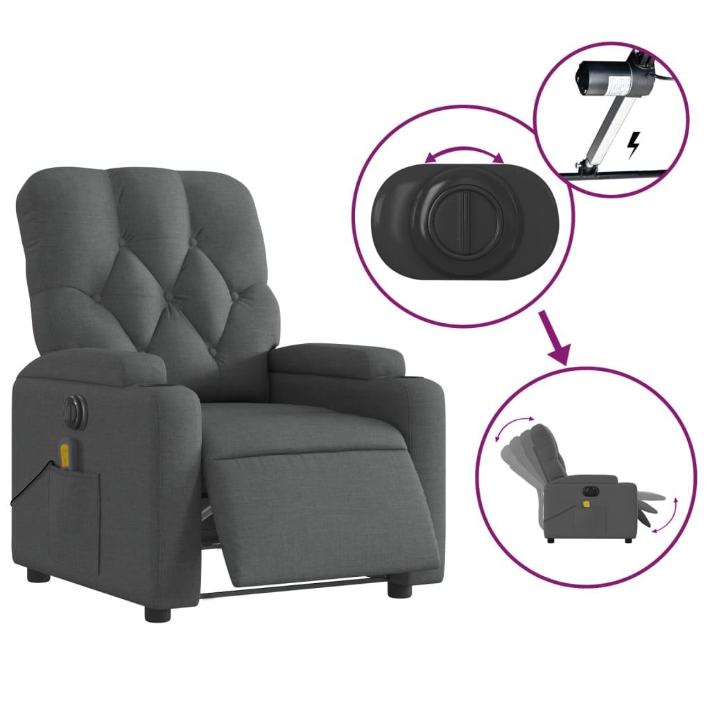 8721012181564_g_en_hd_3 vidaXL Electric Massage Recliner Chair Dark Grey Fabric - Image 5