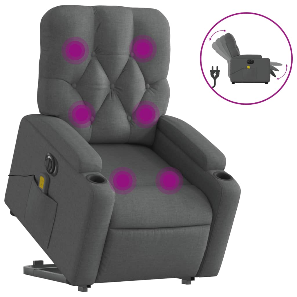 8721012181625_a_en_hd_1 vidaXL Electric Stand up Massage Recliner Chair Dark Grey Fabric - Image 2