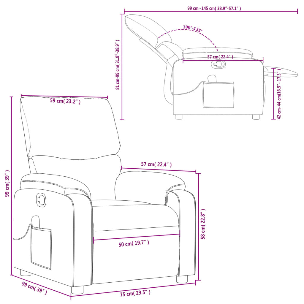 8721012181748_g_en_hd_10 vidaXL Massage Recliner Chair Black Fabric - Image 12