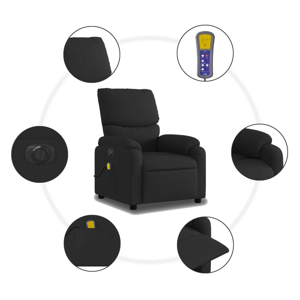 8721012181823_g_en_hd_6 vidaXL Electric Massage Recliner Chair Black Fabric - Image 8