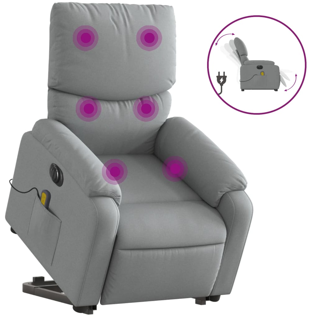 8721012181960_a_en_hd_1 vidaXL Electric Stand up Massage Recliner Chair Light Grey Fabric - Image 2