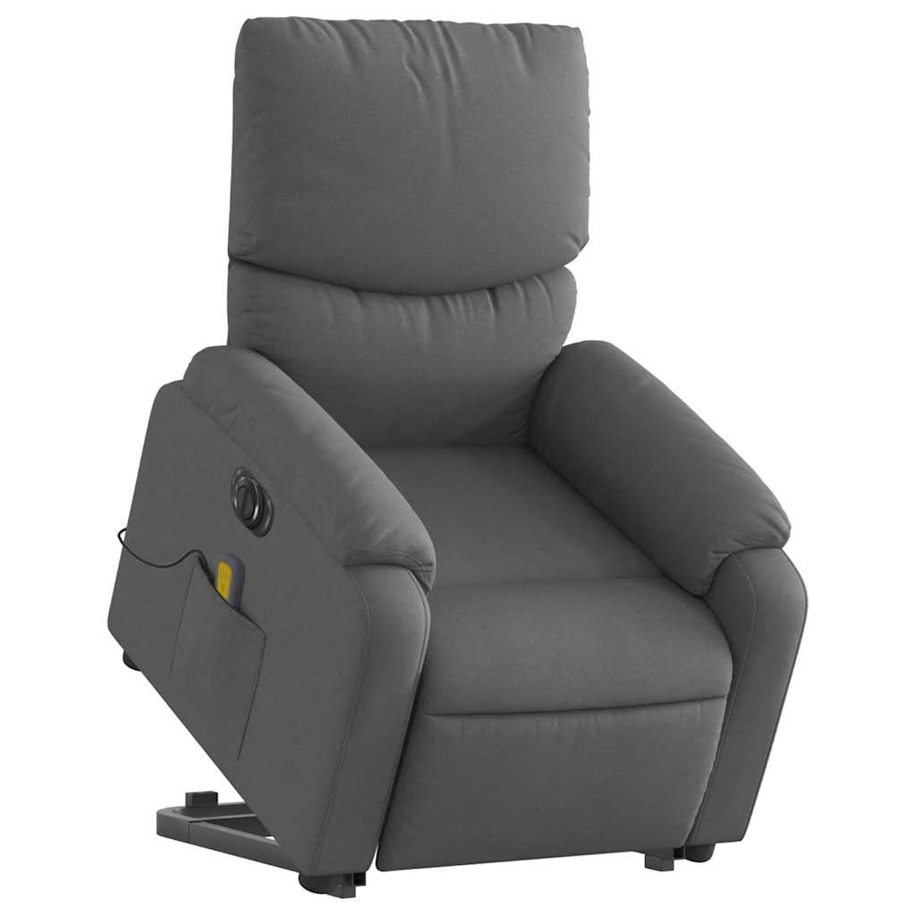 8721012181977_g_en_hd_1 vidaXL Electric Stand up Massage Recliner Chair Dark Grey Fabric - Image 3