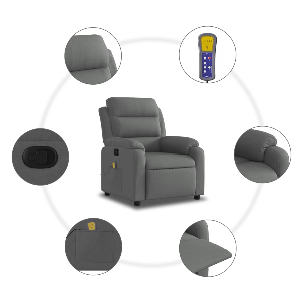8721012182127_g_en_hd_4 vidaXL Massage Recliner Chair Dark Grey Fabric - Image 6