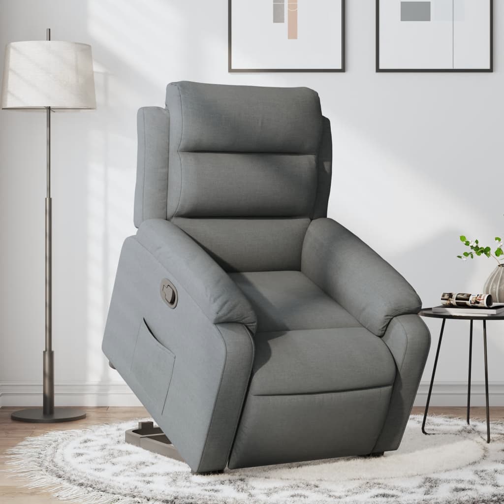 8721012182219_m_en_hd_1 vidaXL Stand up Recliner Chair Dark Grey Fabric - Image 1
