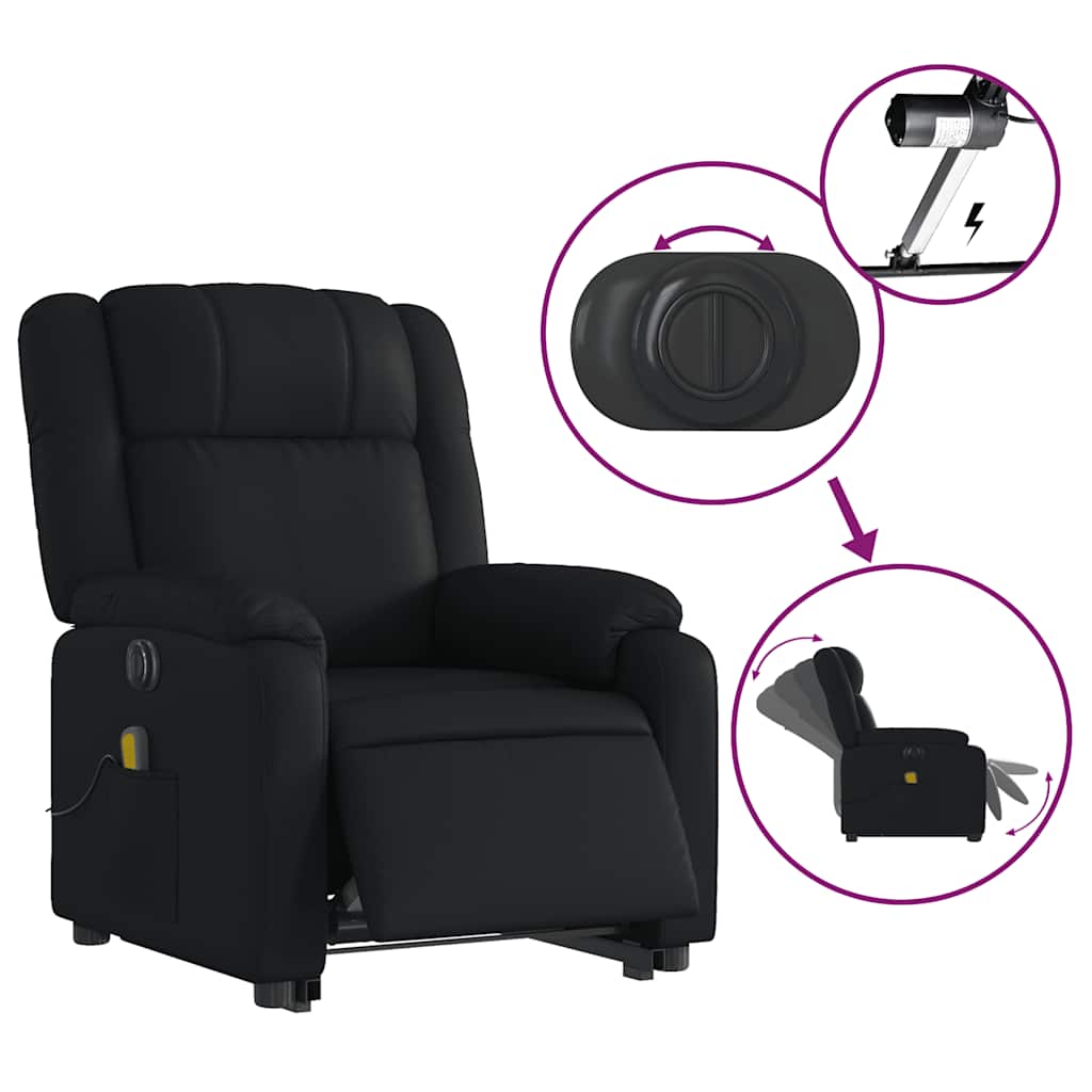 8721012182394_g_en_hd_4 vidaXL Electric Stand up Massage Recliner Chair Black Faux Leather - Image 6