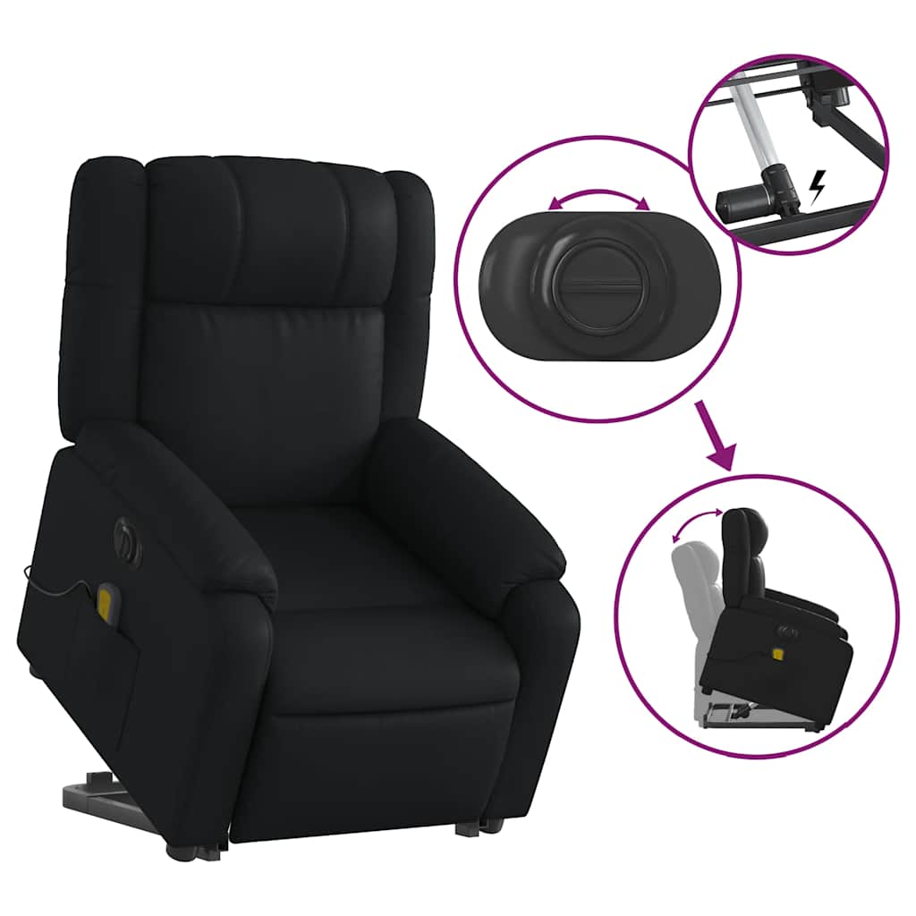 8721012182394_g_en_hd_9 vidaXL Electric Stand up Massage Recliner Chair Black Faux Leather - Image 11