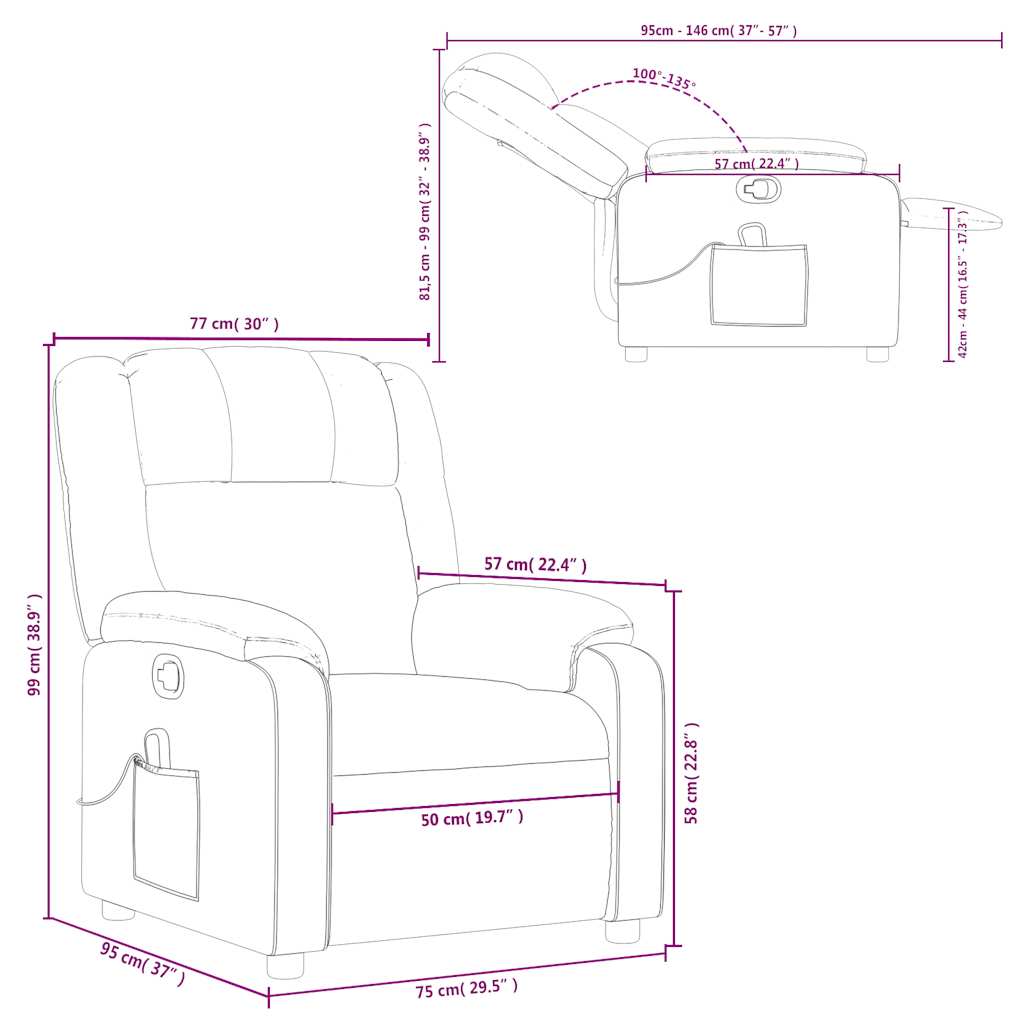8721012182417_g_en_hd_10 vidaXL Massage Recliner Chair Dark Grey Fabric - Image 12