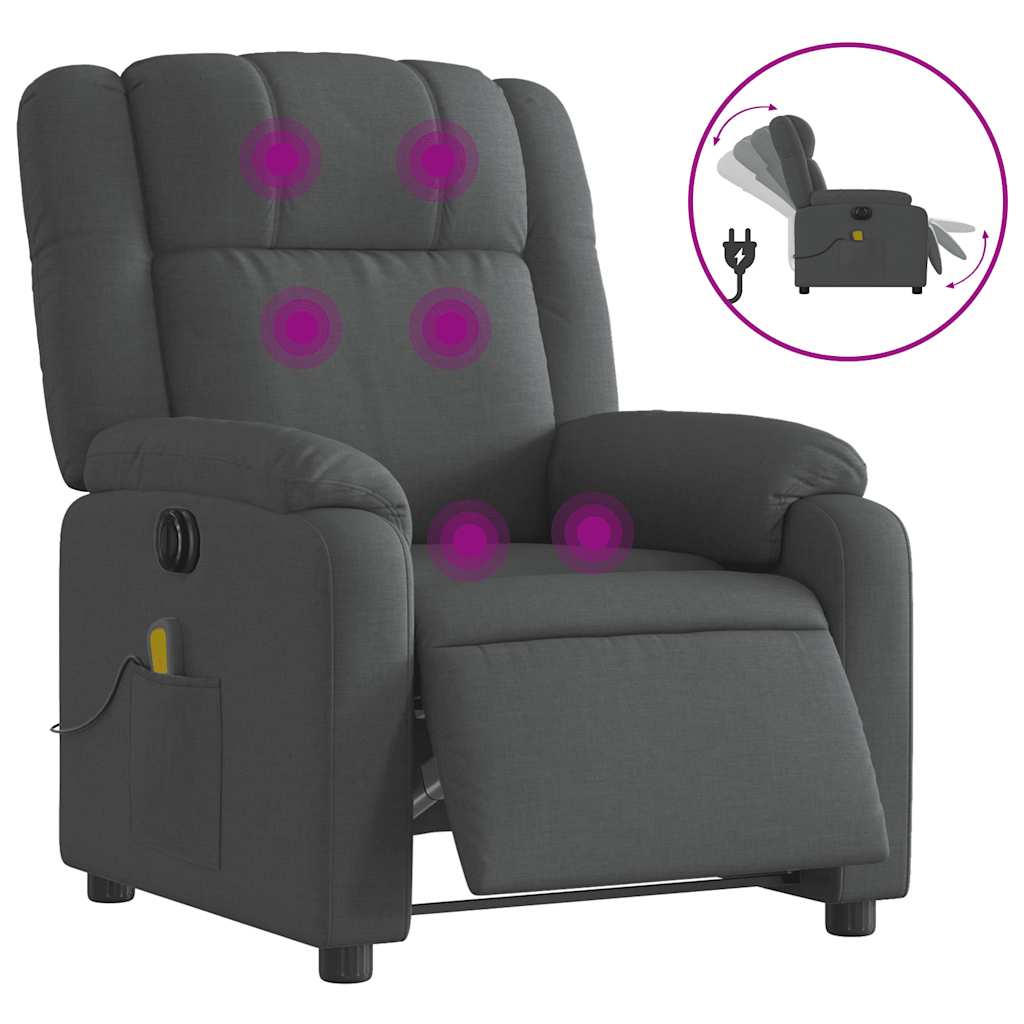 8721012182448_a_en_hd_1 vidaXL Electric Massage Recliner Chair Dark Grey Fabric - Image 2