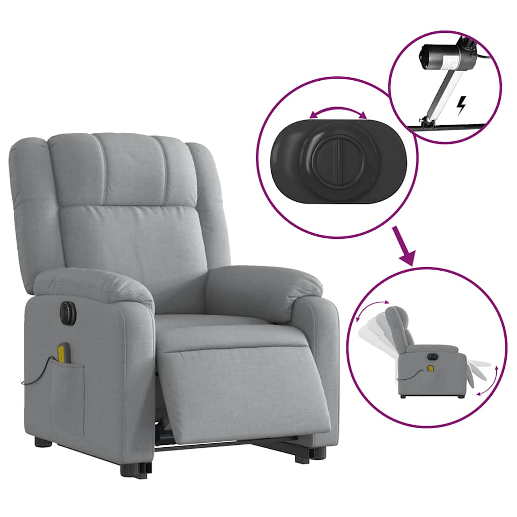 8721012182493_g_en_hd_4 vidaXL Electric Stand up Massage Recliner Chair Light Grey Fabric - Image 6