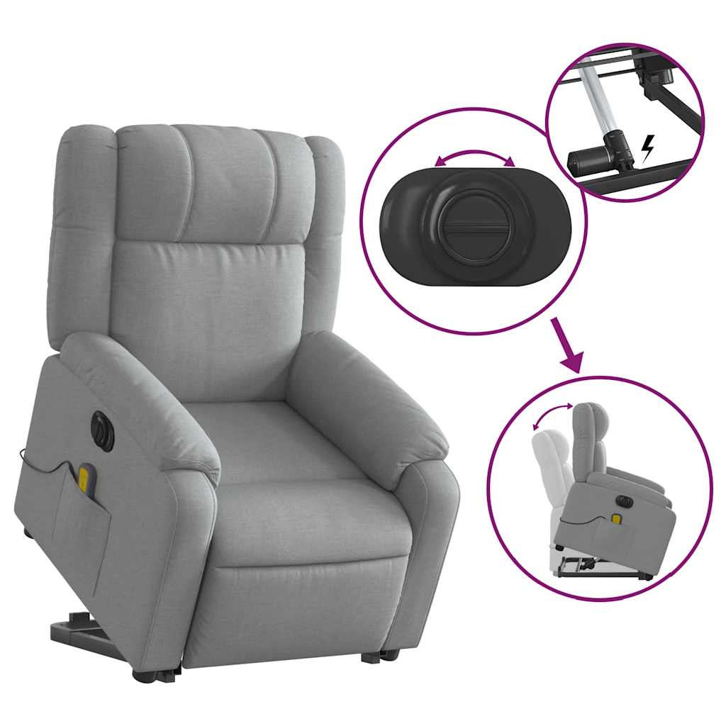 8721012182493_g_en_hd_9 vidaXL Electric Stand up Massage Recliner Chair Light Grey Fabric - Image 11