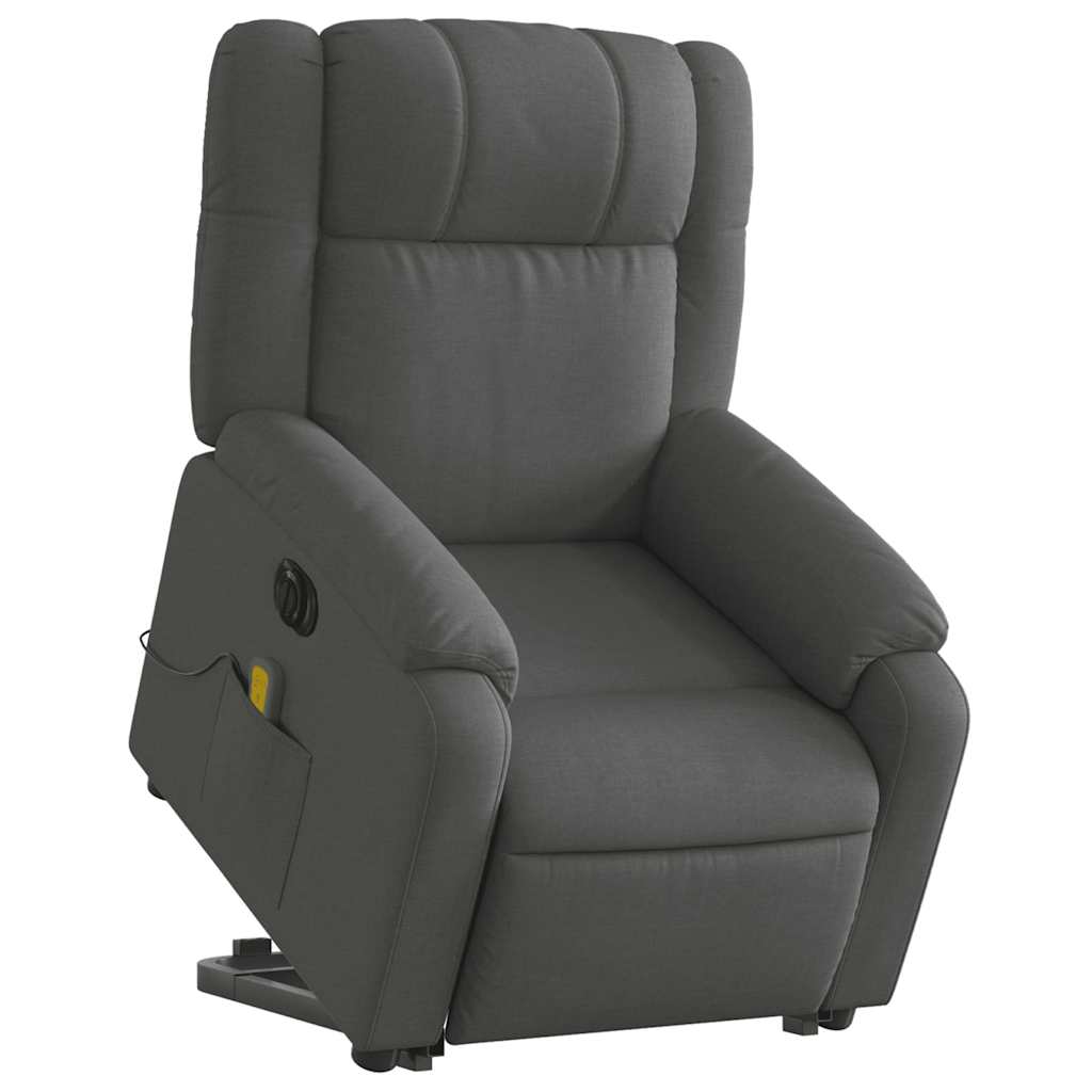 8721012182509_g_en_hd_1 vidaXL Electric Stand up Massage Recliner Chair Dark Grey Fabric - Image 3