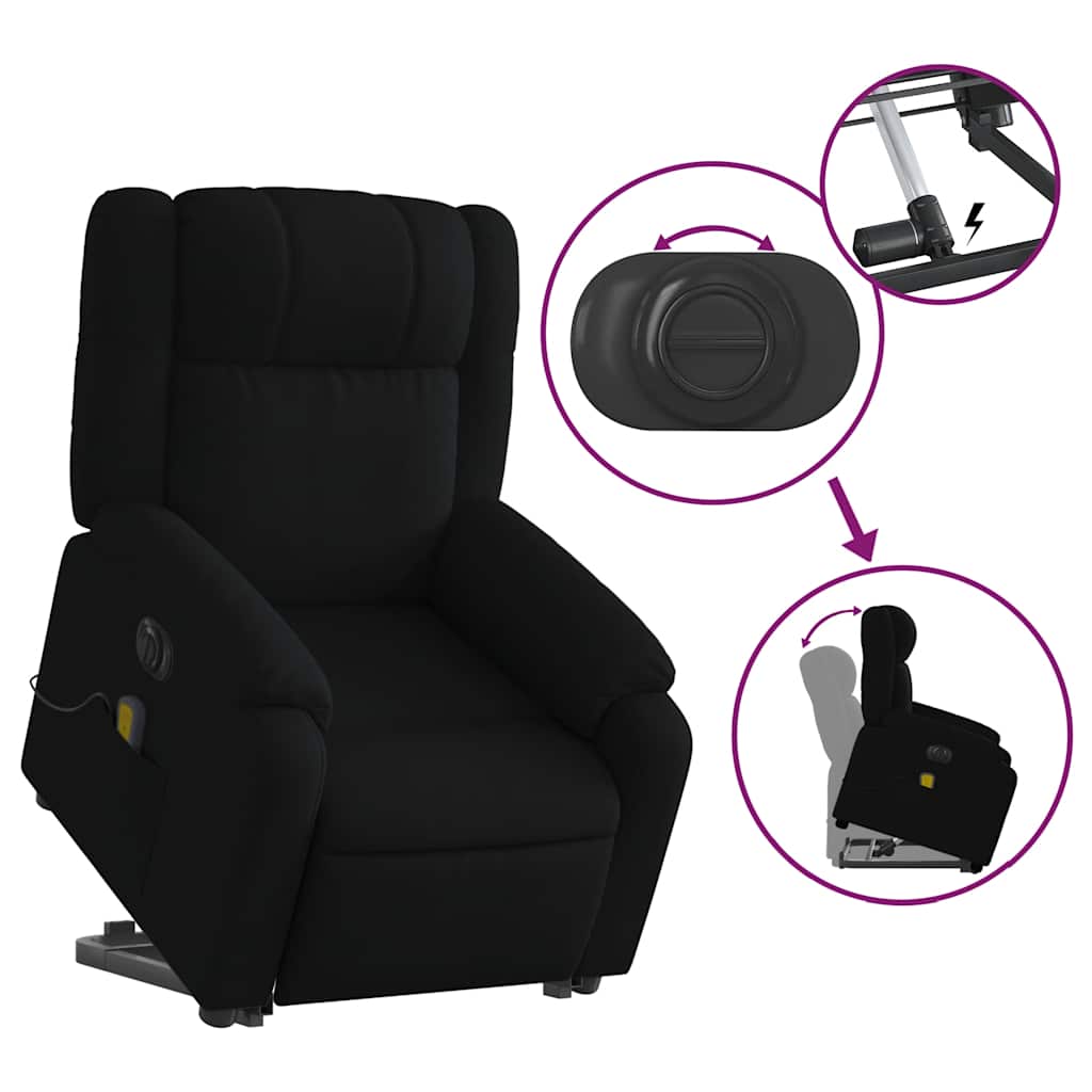 8721012182516_g_en_hd_9 vidaXL Electric Stand up Massage Recliner Chair Black Fabric - Image 11